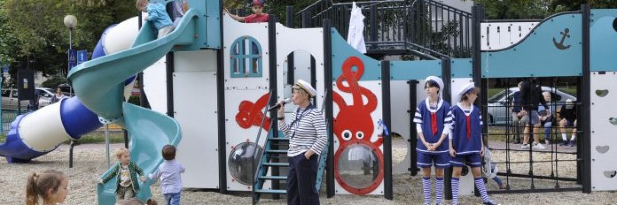 Nové detské ihrisko v Bratislave na Martinčekovej ulici