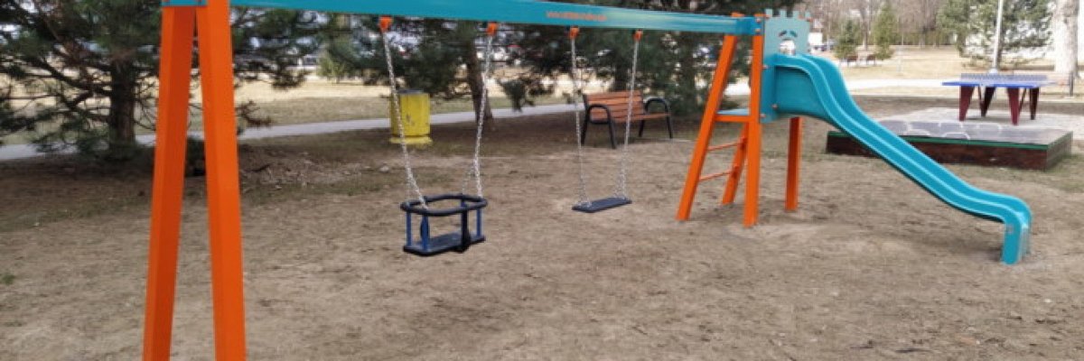 Rekonštrukcia detských ihrísk na Sedlišti.